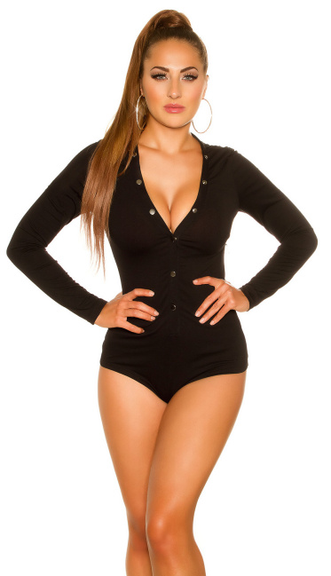 Body With Push Buttons Black